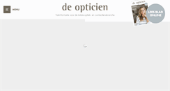 Desktop Screenshot of deopticien.biz